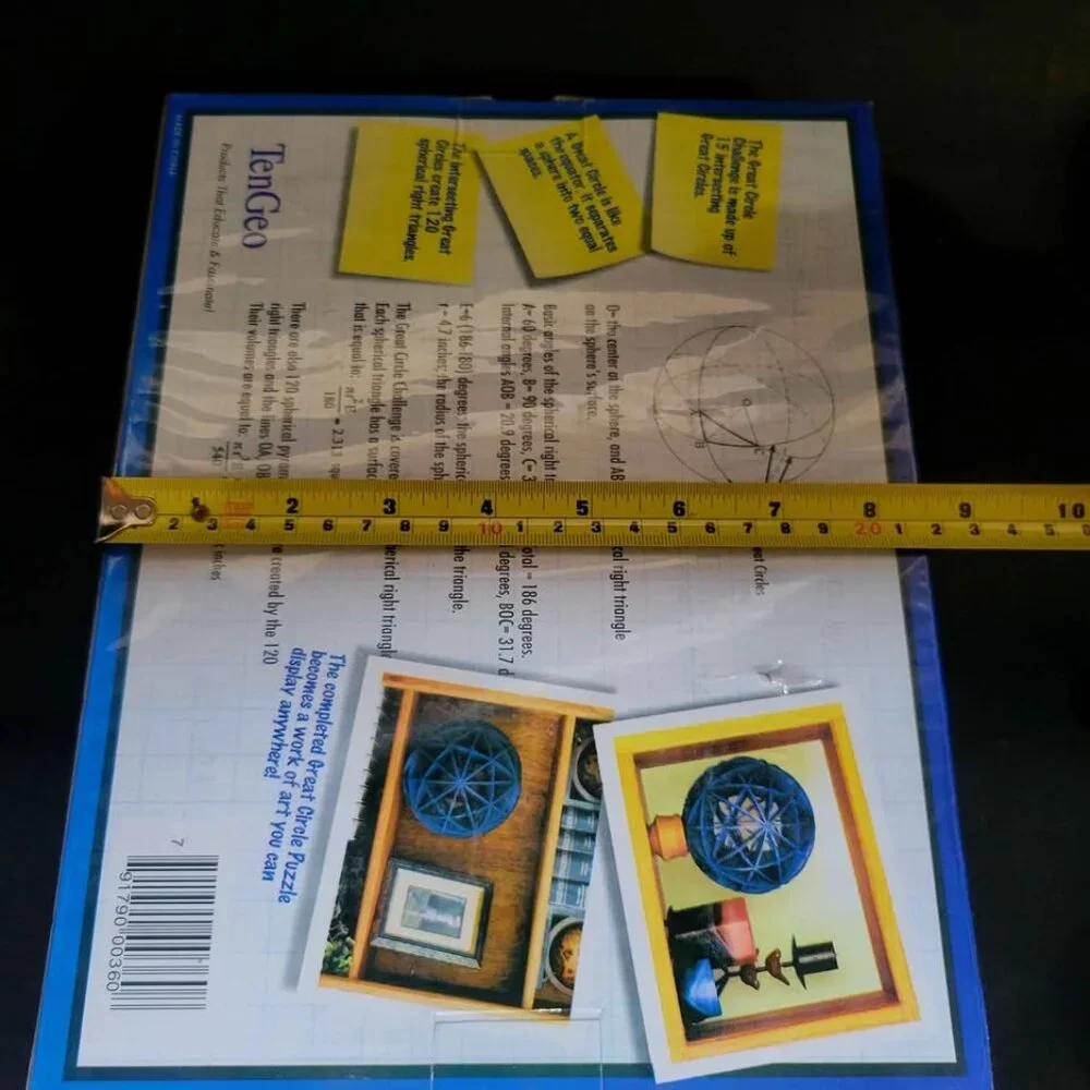 The Great Circle Challenge Puzzle By TenGeo. A 3D Brain Teaser Puzzle